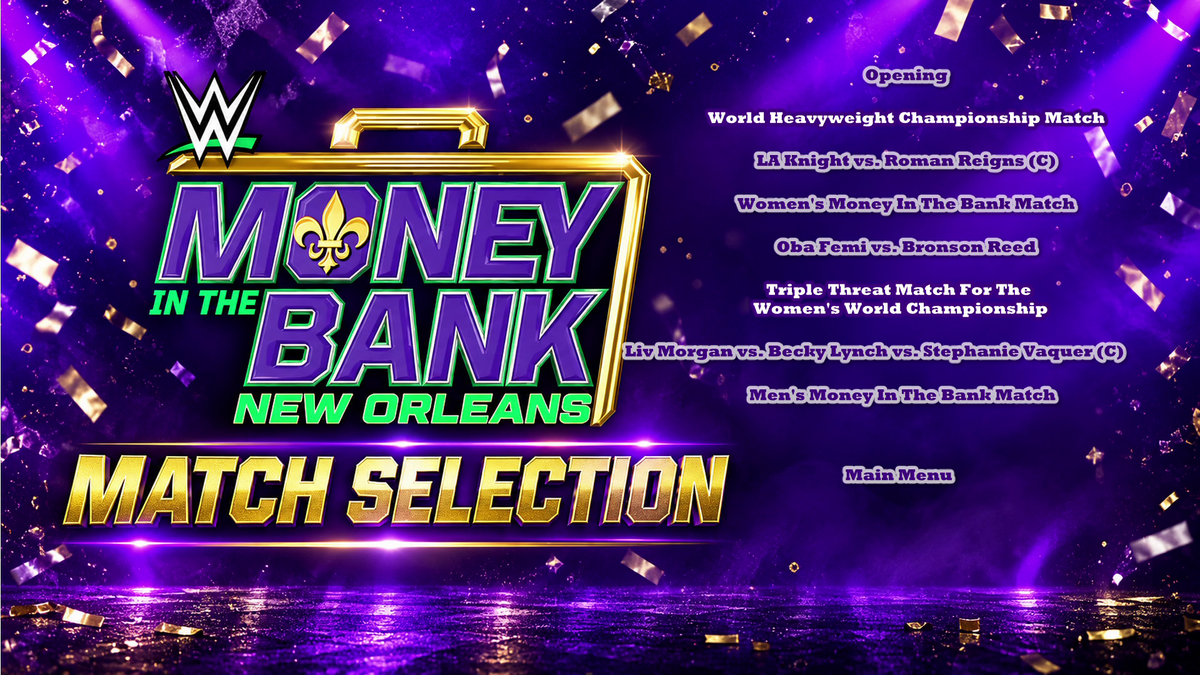 WWE Money in the Bank 2026 Blu-ray