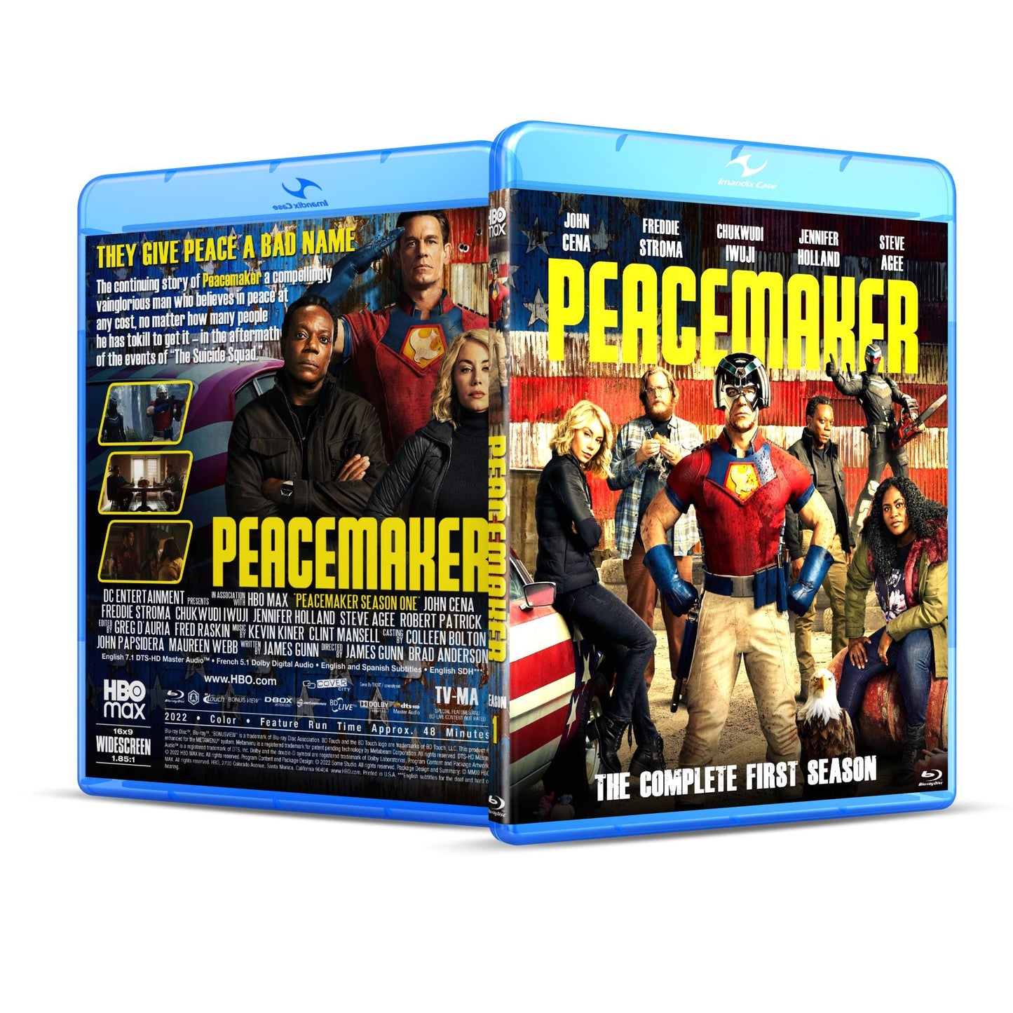 Peacemaker Season One Complete Blu Ray DC