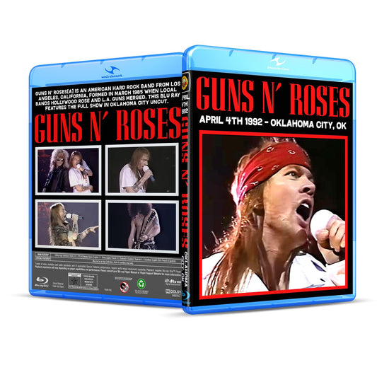 Guns N Roses 4/6/92 Oklahoma City, OK Live