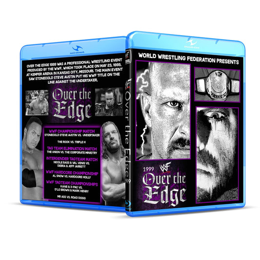 WWF Over The Edge 1999 Blu Ray from Original Broadcast Upscaled