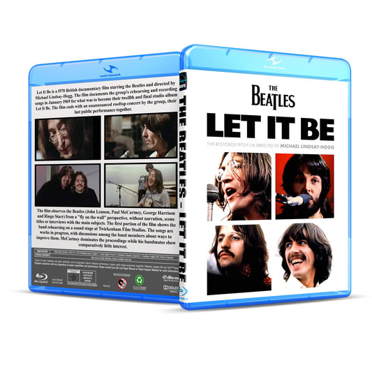 The Beatles Let It Be Movie On Blu Ray 1080