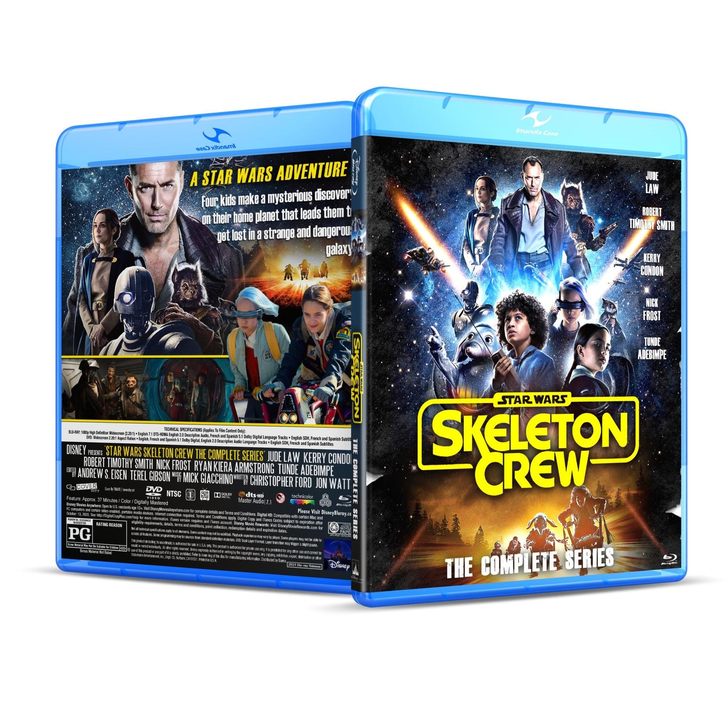 Star Wars Skeleton Crew Season One Blu Ray