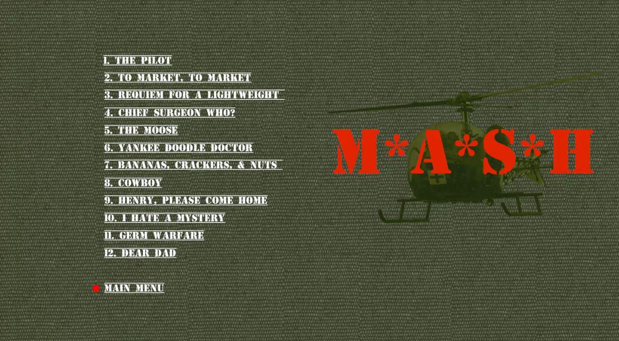 MASH Season One Complete HD 1080