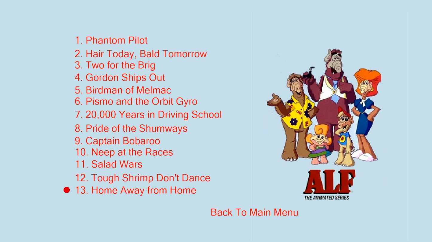 Alf: The Animated Series – Complete Collection on Blu-ray
