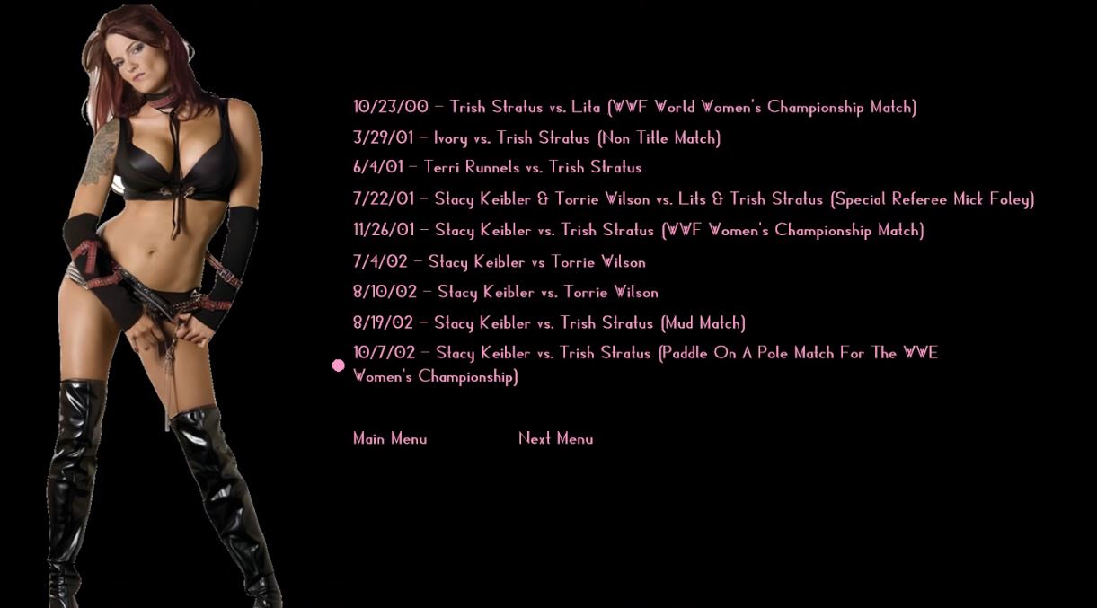 WWE Bra & Panties Matches Blu Ray