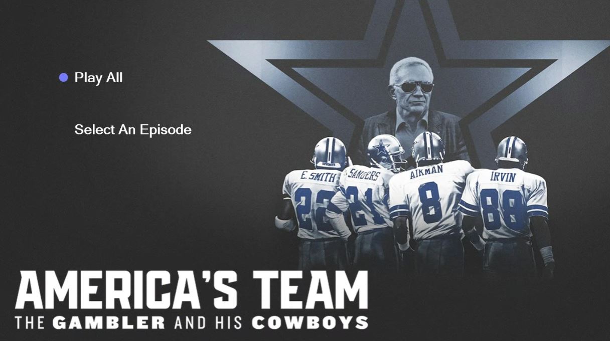 America’s Team: The Gambler and His Cowboys – Blu-ray
