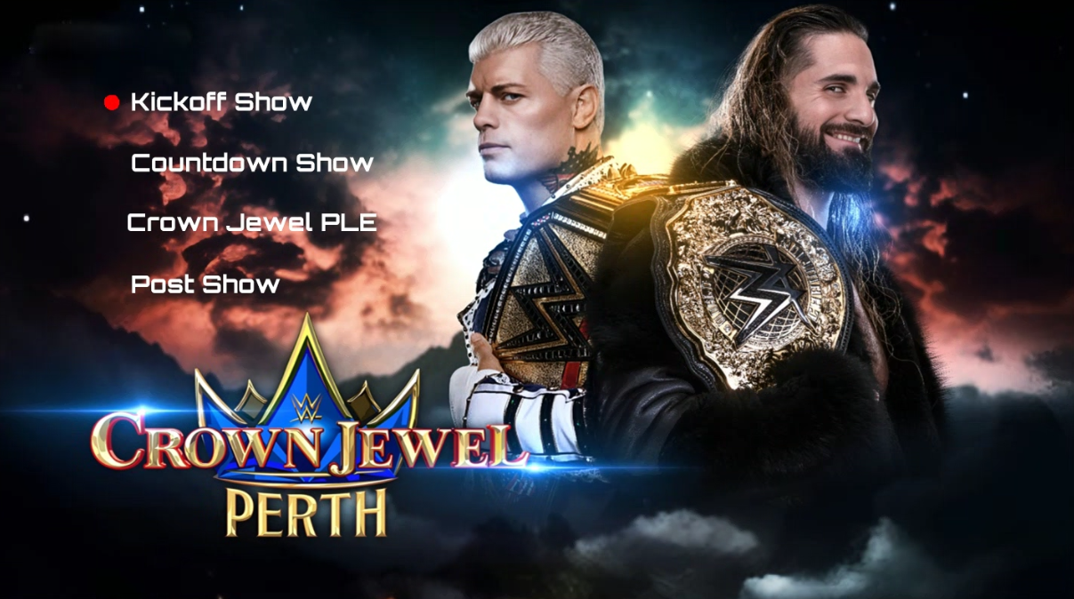 WWE Crown Jewel 2025 – Blu-ray Fan Preservation Edition
