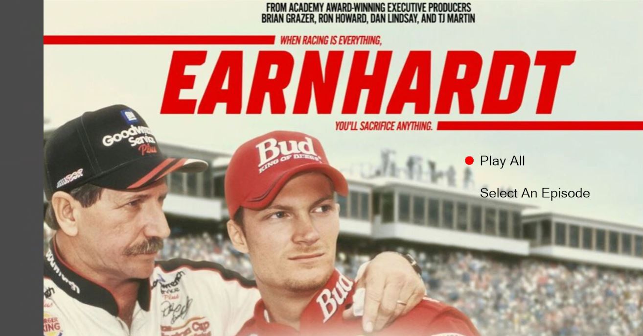 Earnhardt Mini Series Blu Ray 2025