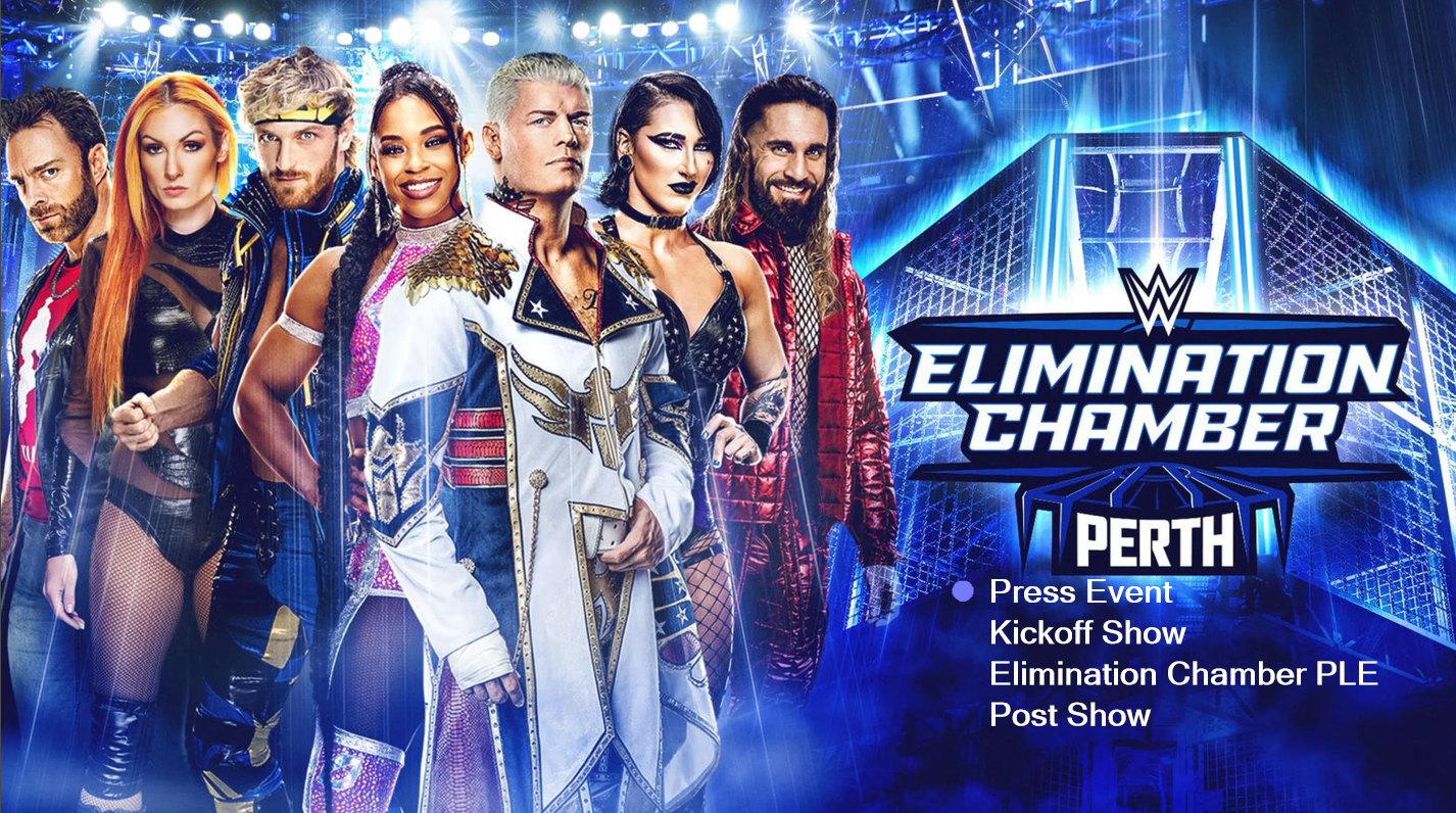 2/24/24 Elimination Chamber 2024 Blu Ray
