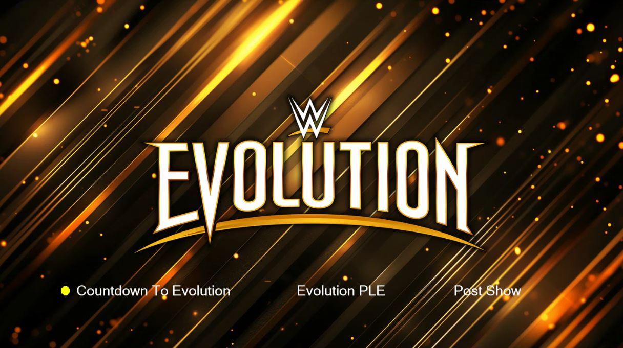 7/13/25 - WWE Evolution 2025 Blu-ray