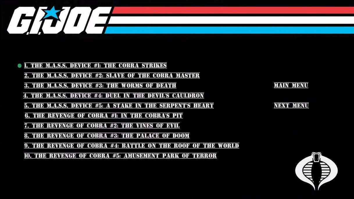 G.I. Joe: A Real American Hero – Seasons 1 & 2 Blu-ray Set (3-Disc Collection)