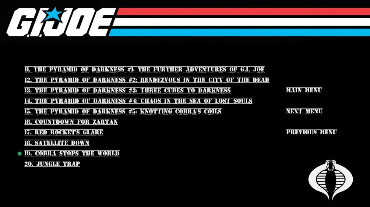 G.I. Joe: A Real American Hero – Seasons 1 & 2 Blu-ray Set (3-Disc Collection)
