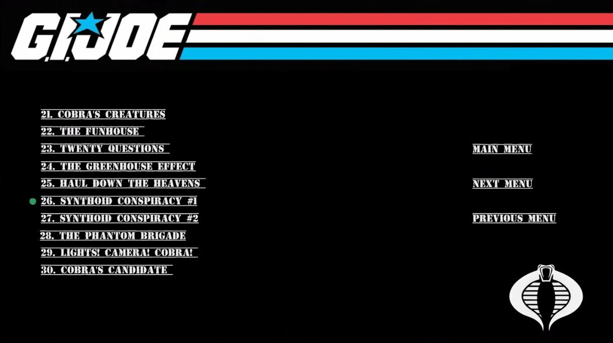 G.I. Joe: A Real American Hero – Seasons 1 & 2 Blu-ray Set (3-Disc Collection)