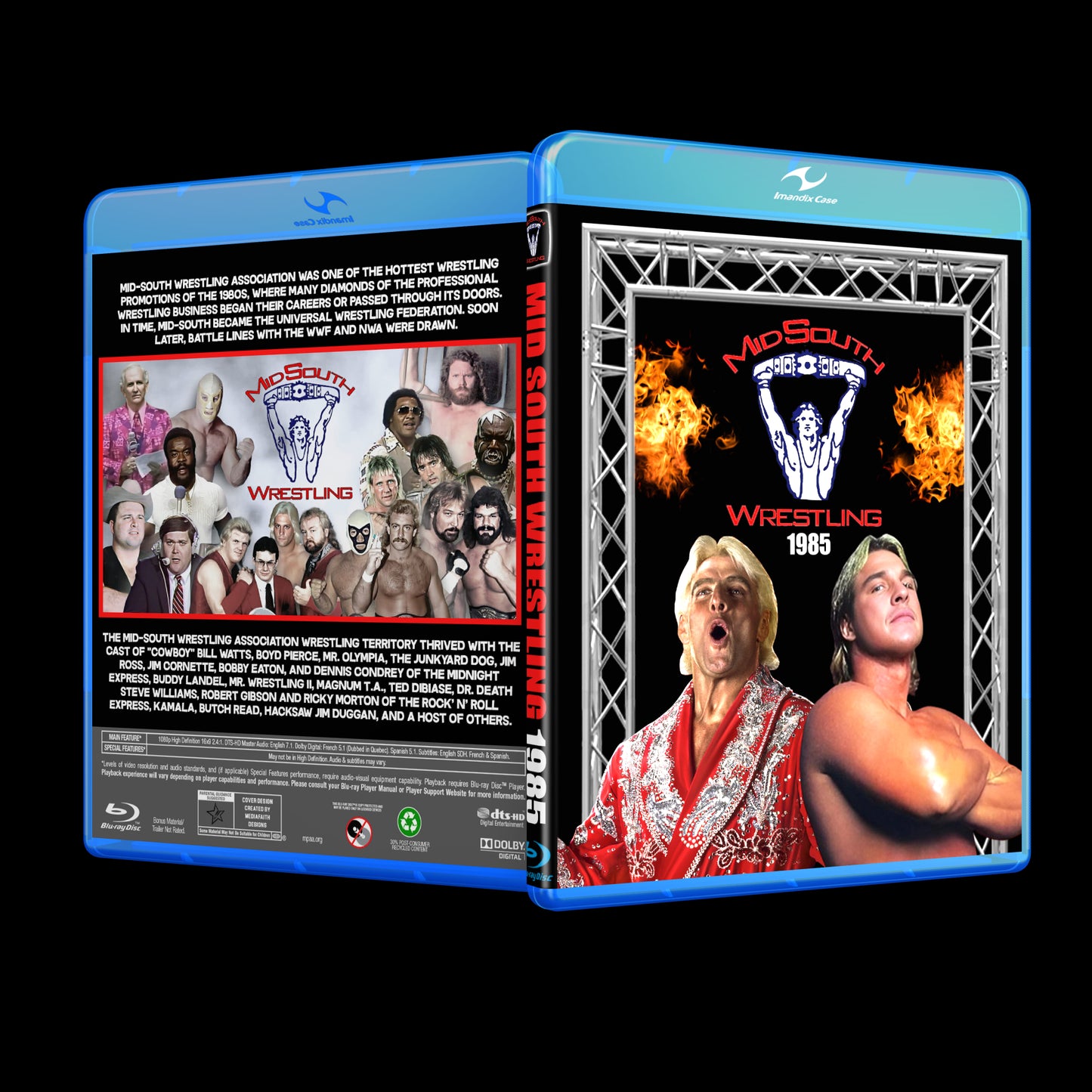1985 Mid-South Wrestling - Blu-ray 4 Disc Set