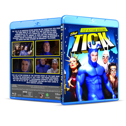 The Tick Live Action Complete Series on Blu Ray 1080 (2001)