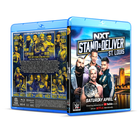NXT Stand & Deliver 2026 (Blu-ray)