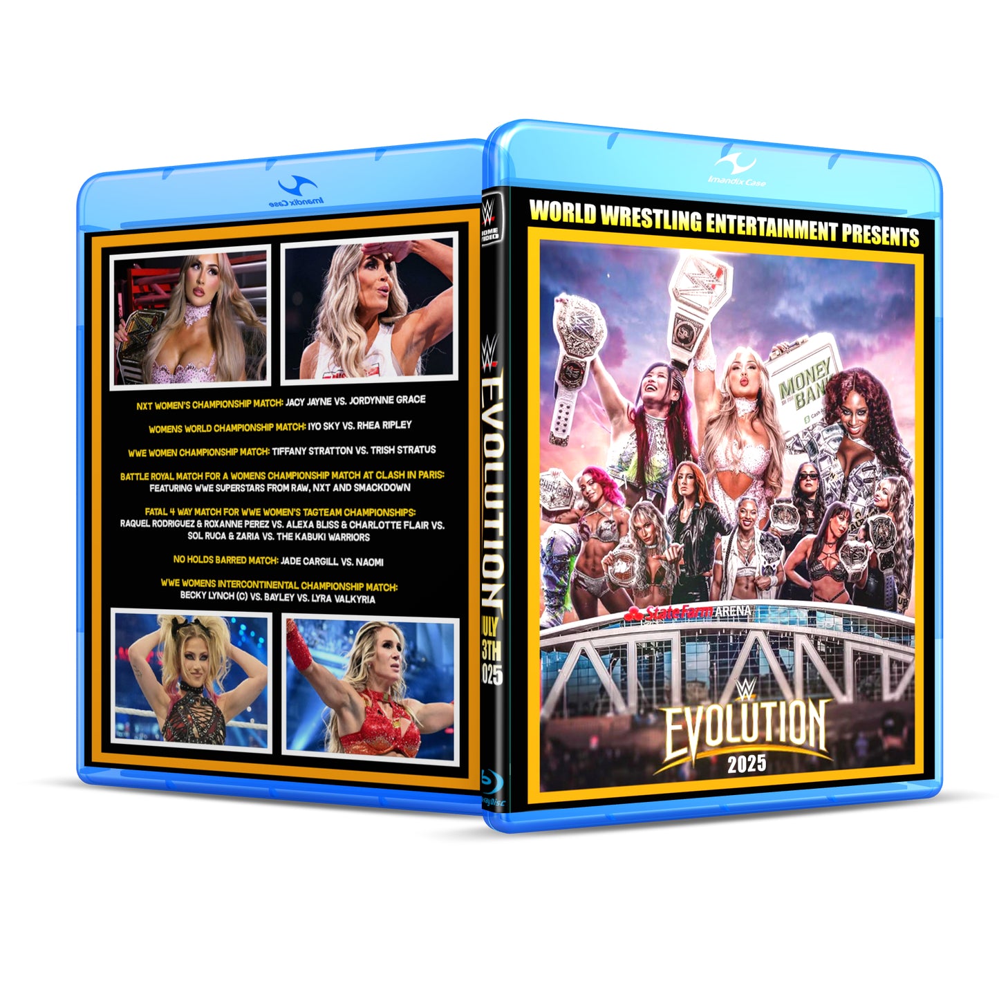 7/13/25 - WWE Evolution 2025 Blu-ray