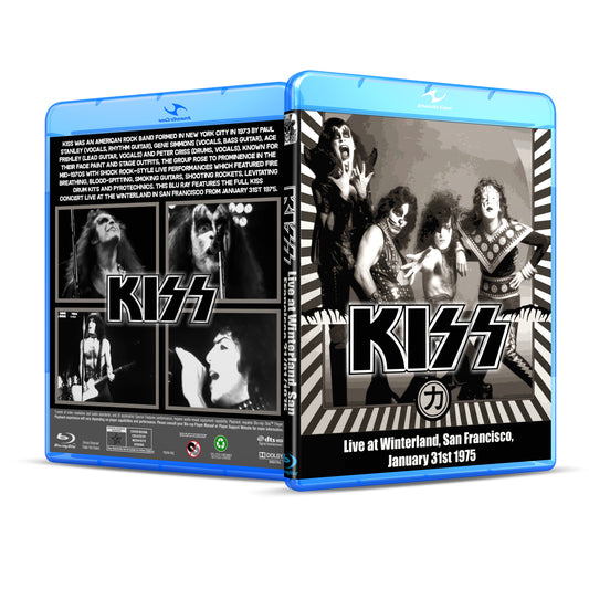 KISS – Live in San Francisco, CA • January 31, 1975 (Fan Preservation Blu-ray)