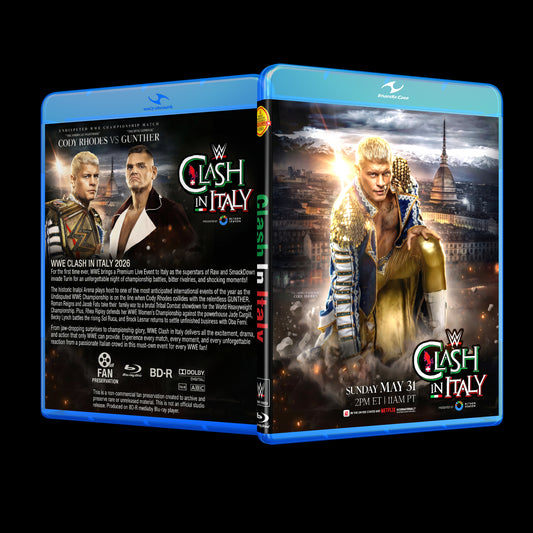 WWE Clash in Italy 2026 (Blu-ray)