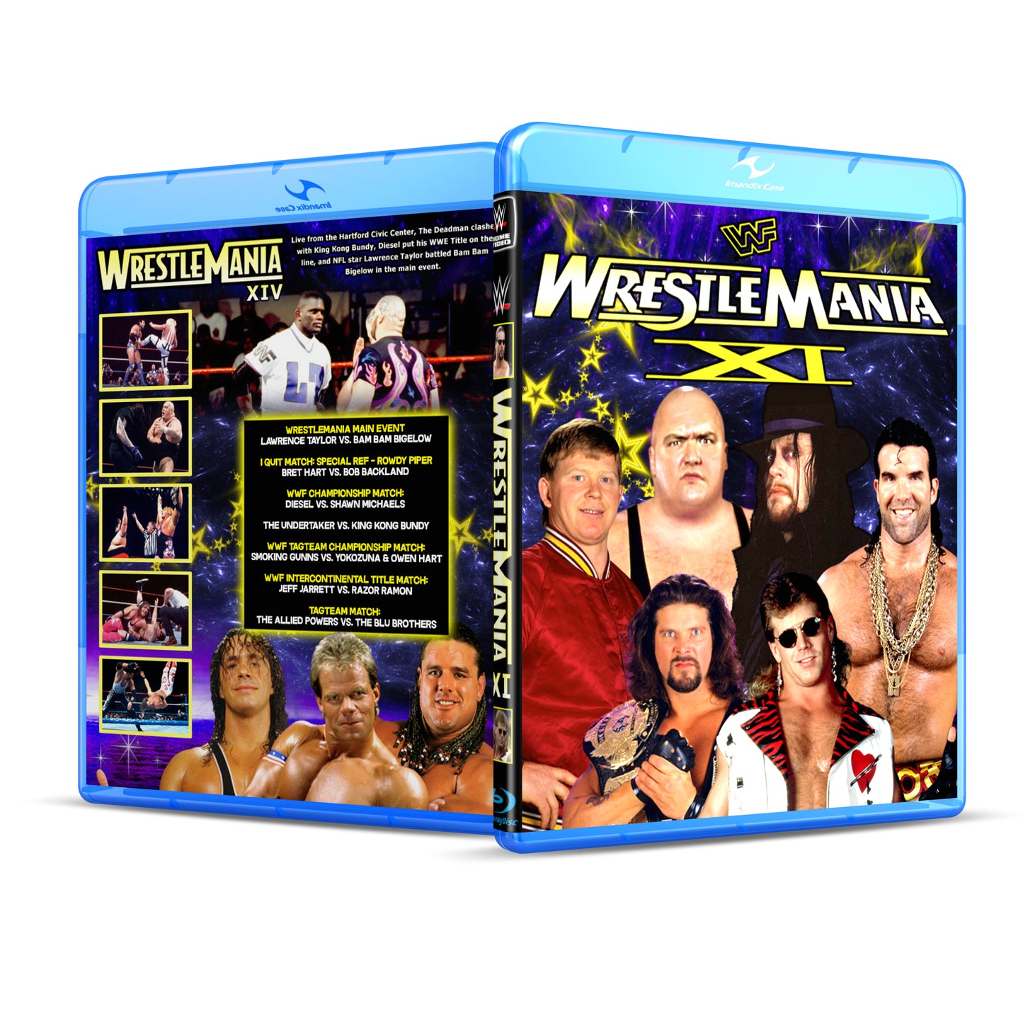 Wrestlemania XI on Blu Ray