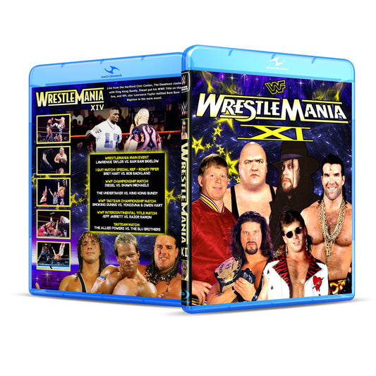 Wrestlemania XI on Blu Ray