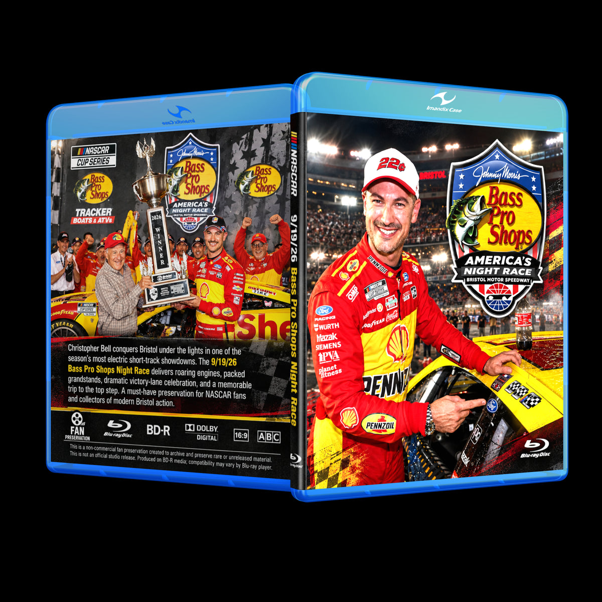 9/19/26 Bass Pro Shops Night Race Blu-ray