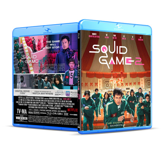 Squid Game 2 Season 2 Complete In English Blu Ray