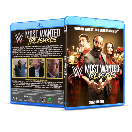 WWE Most Wanted Treasures Season 1 Blu Ray