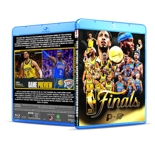 2025 NBA Finals: Pacers vs. Thunder – Complete 7-Game Series Blu-ray