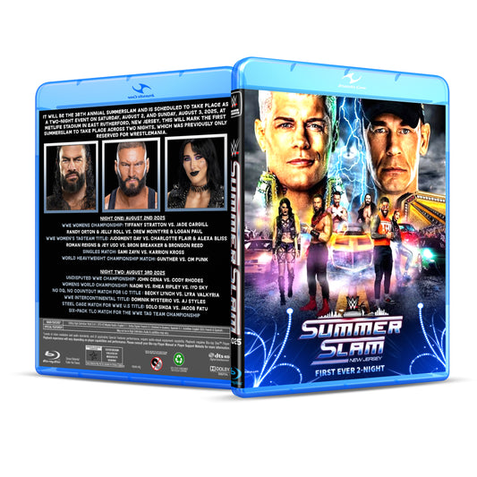 SummerSlam 2025 – WWE Premium Live Event on Blu-Ray (2-Disc Set)