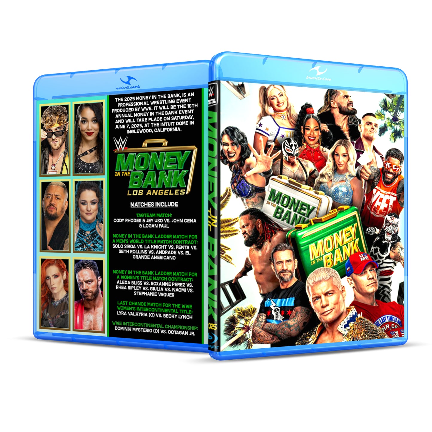 6/7/25 WWE Money in the Bank 2025 – Blu‑ray