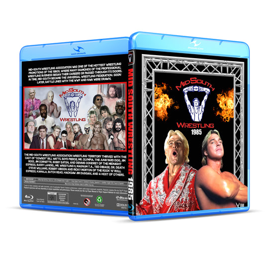 1985 Mid-South Wrestling – Blu-ray 4 Disc Set