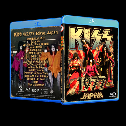 KISS Live at Budokan Hall (April 2, 1977 - 7PM Show)