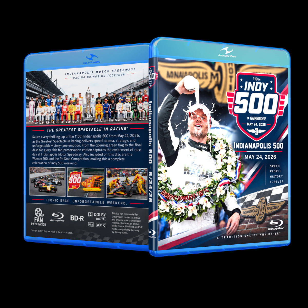 110th Running of the Indianapolis 500 (2026) (Blu-ray)