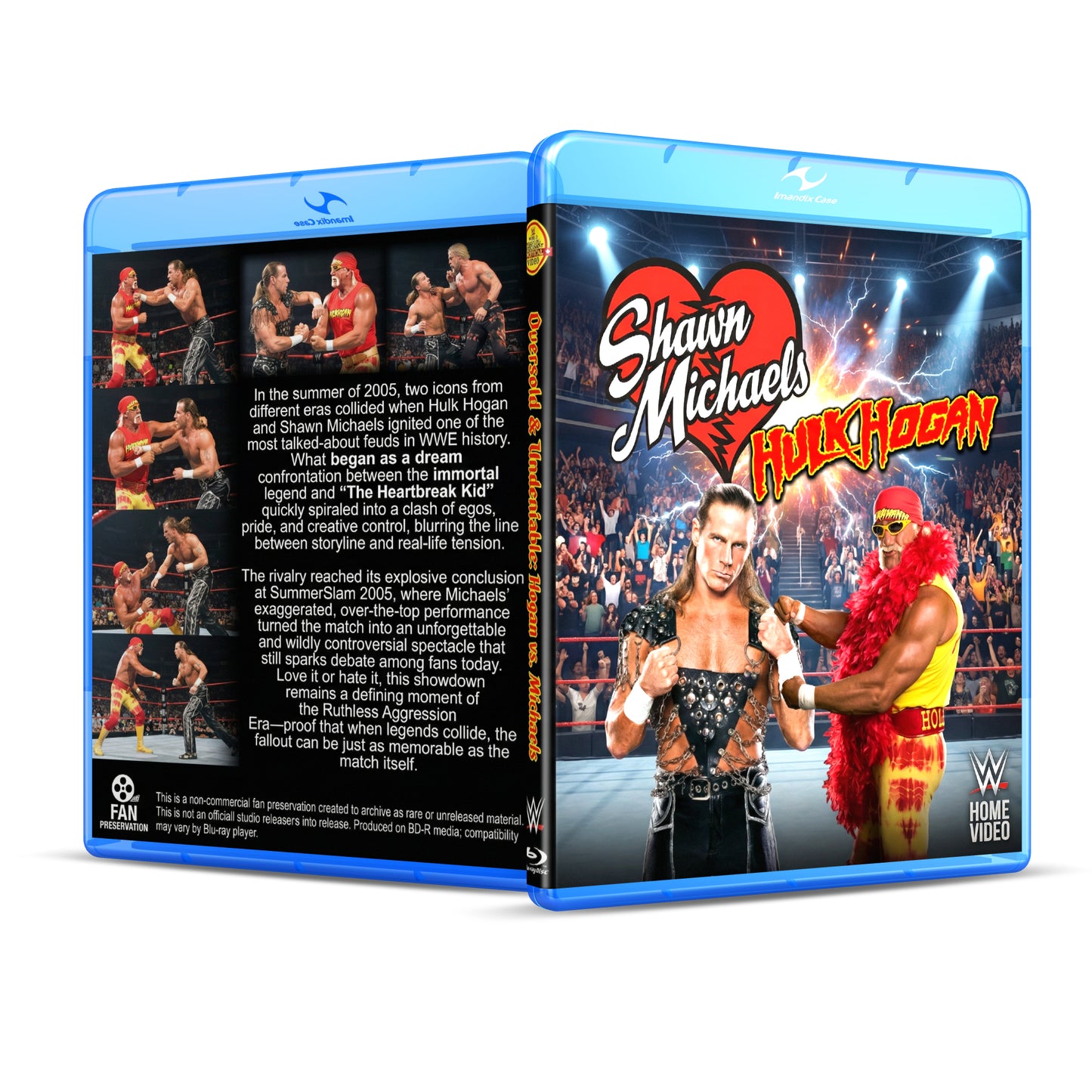 Oversold & Undeniable: Hogan vs. Michaels (2005) — Complete Feud Blu‑ray