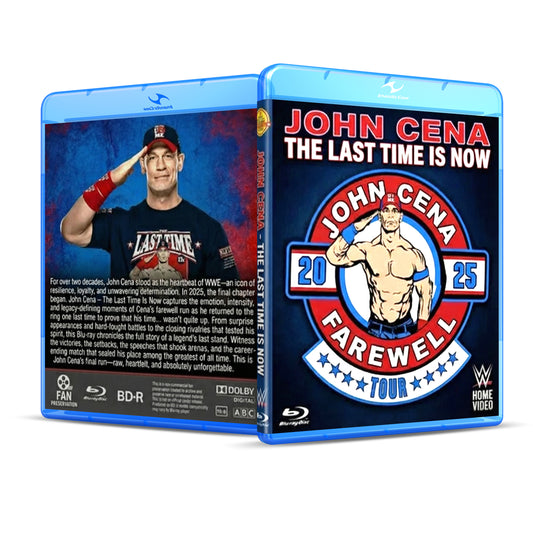 John Cena - The Last Time Is Now Farewell Tour Blu Ray