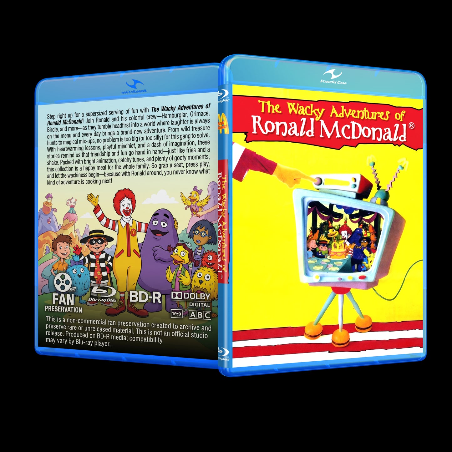 The Wacky Adventures of Ronald McDonald: The Complete Series – 1998-2003 (Direct-to-Video VHS Transfer)