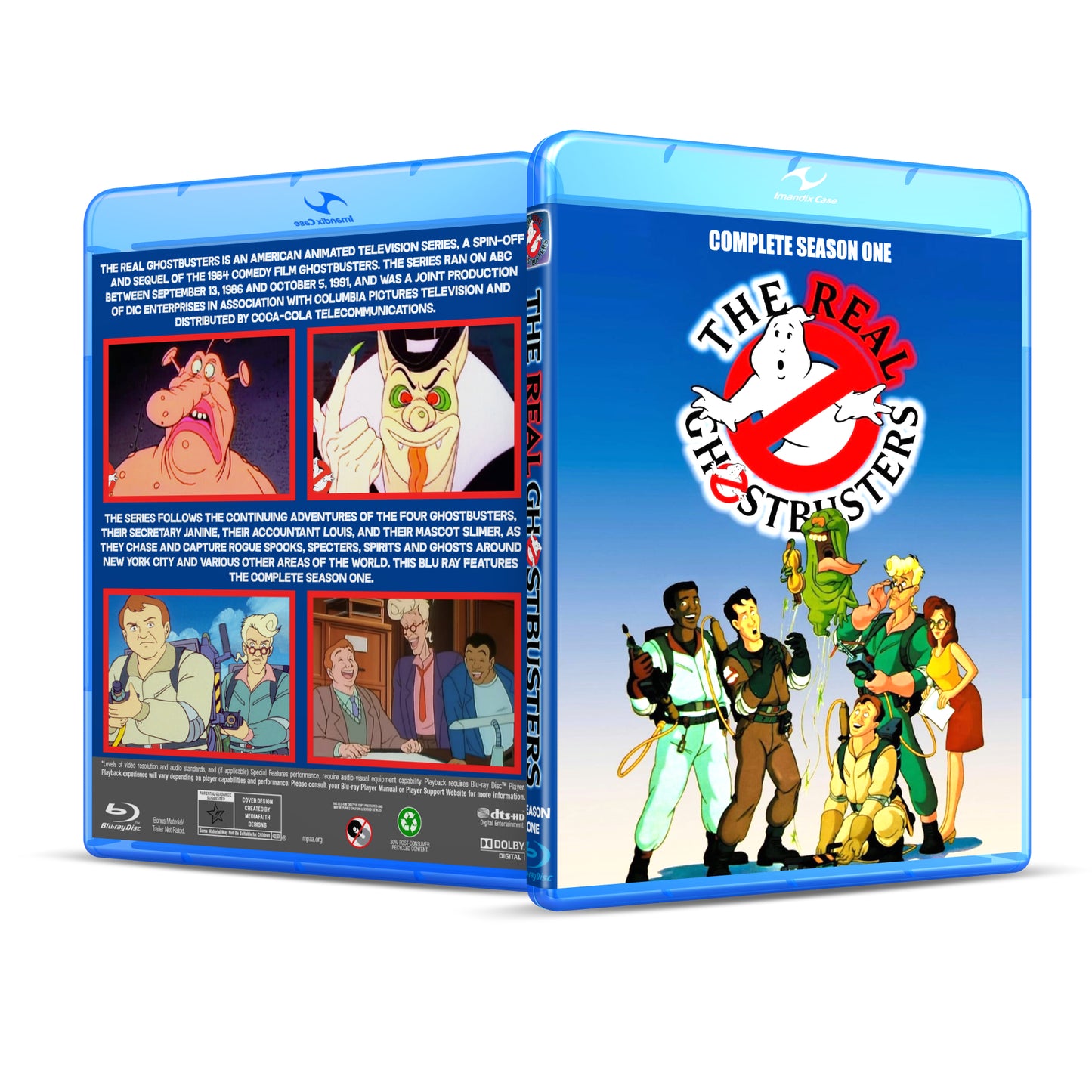 Ghostbusters: The Animated Series – Season 1 on Blu-ray (Upscaled to 1080p)