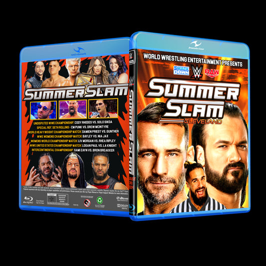 WWE SummerSlam Blu-ray 2024