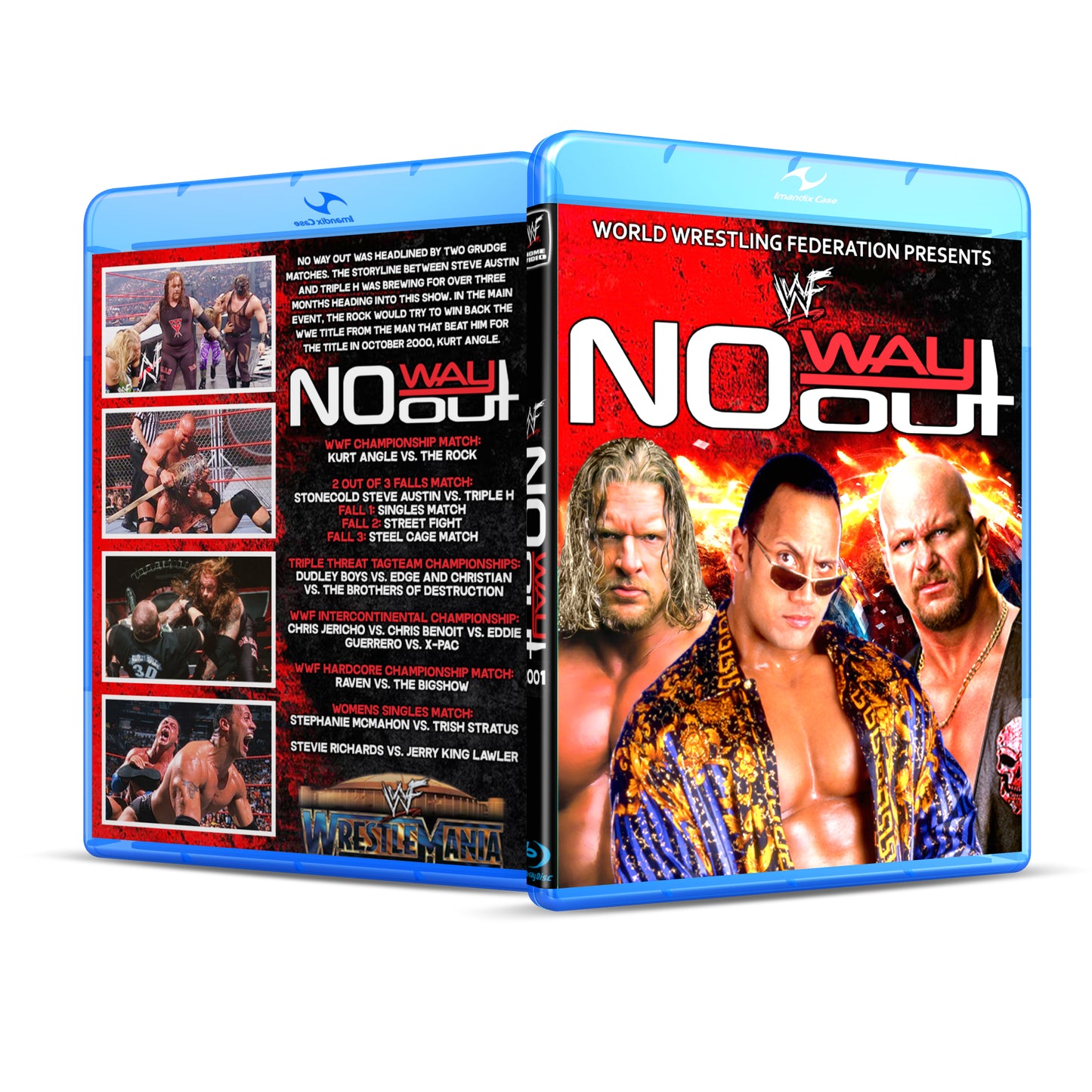WWF No Way Out 2001 (Blu-ray)