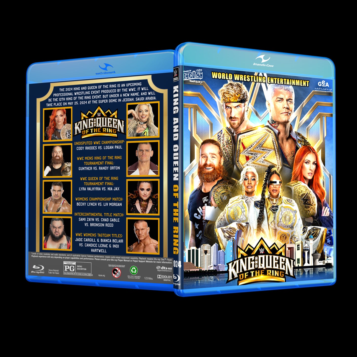 WWE King And Queen Of The Ring Blu-ray 2024