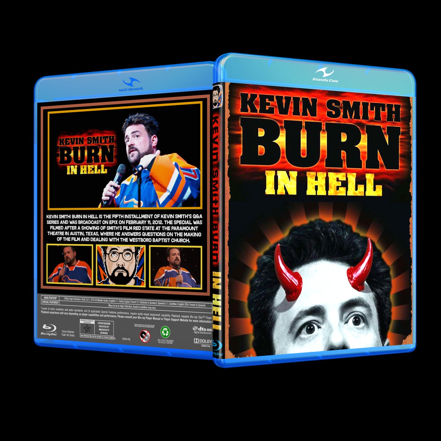 Kevin Smith "Burn In Hell" Comedy Special Blu Ray