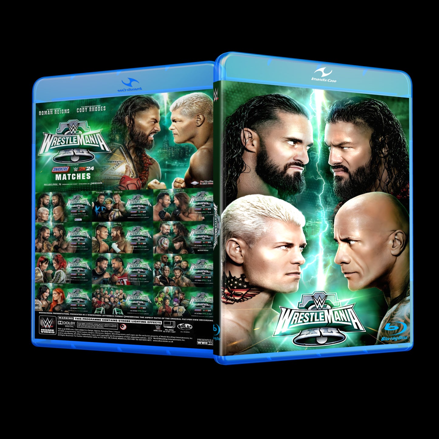 Wrestlemania 40 XL 2024 Both Nights