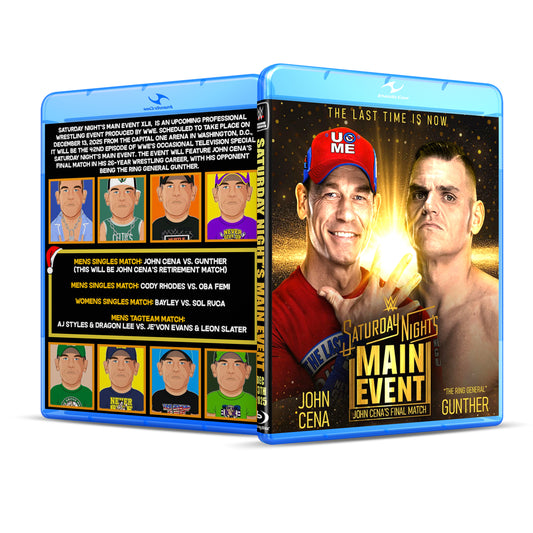 WWE Saturday Night’s Main Event — December 13, 2025 (Blu-ray)
