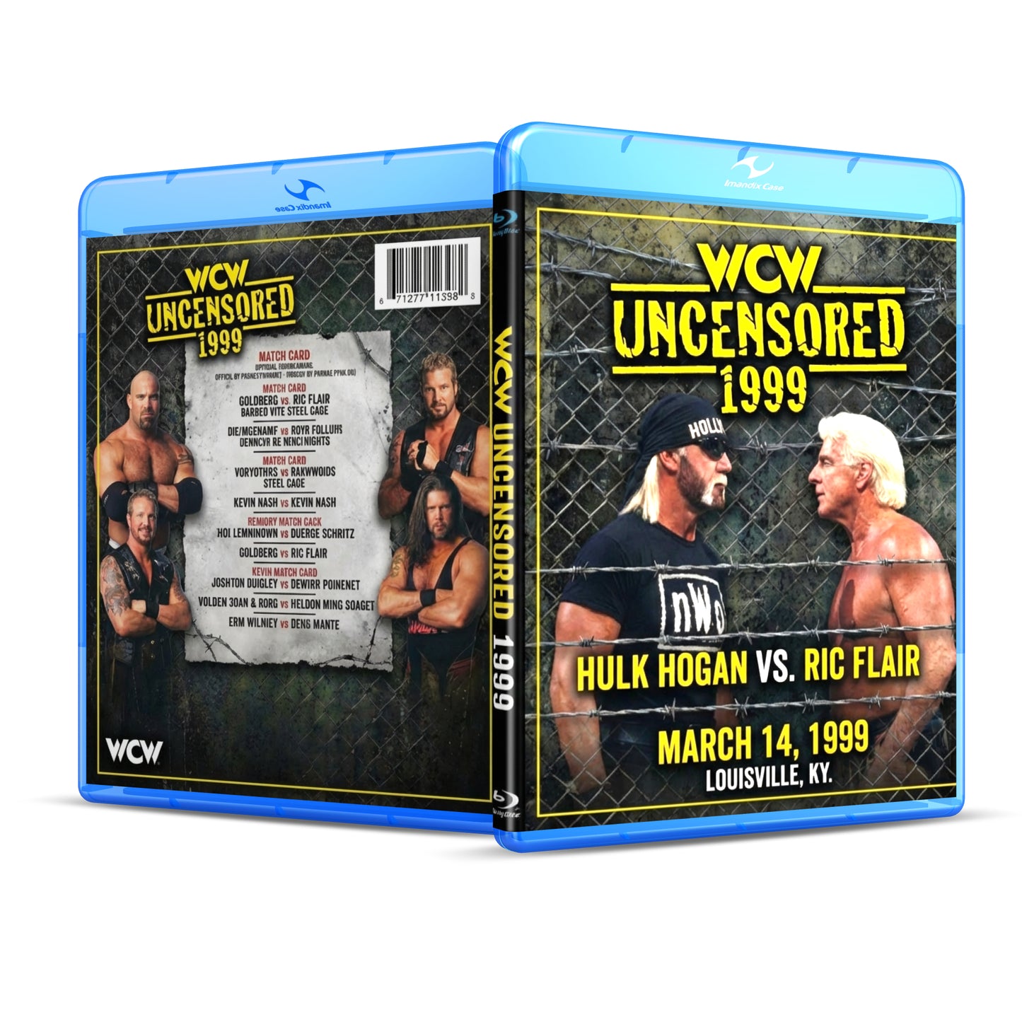 3/14/99 - WCW Uncensored PPV Blu Ray