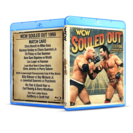 1/17/99 -  WCW Souled Out PPV  Blu Ray