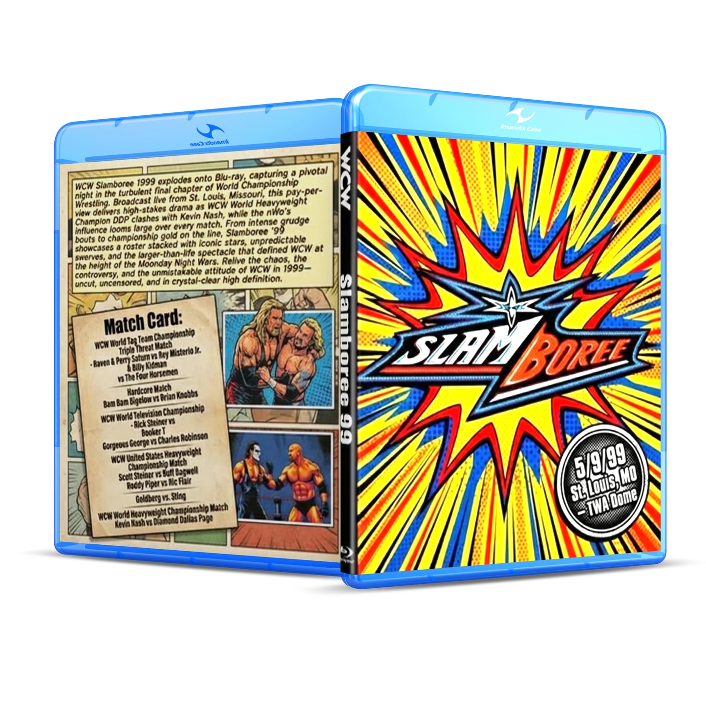 5/9/99 - WCW Slamboree PPV Blu Ray