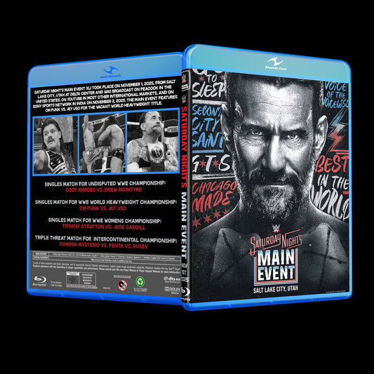 WWE Saturday Night’s Main Event — November 1, 2025