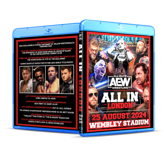 8/25/24 AEW All In PPV Wembley Arena England