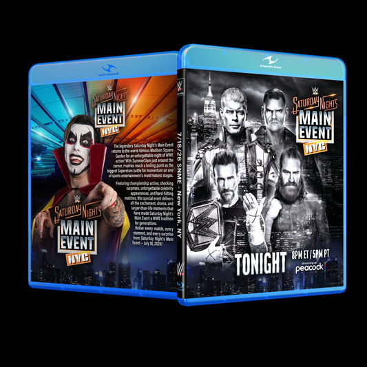 7/18/26 WWE Saturday Night's Main Event 2026